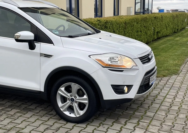 Ford Kuga cena 42900 przebieg: 180000, rok produkcji 2011 z Orzesze małe 352